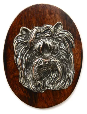 Produktbild von Yorkshire Terrier I - Hundeausstellungsbrosche, Startnummernclip, Hundeanstecker von Art-Dog