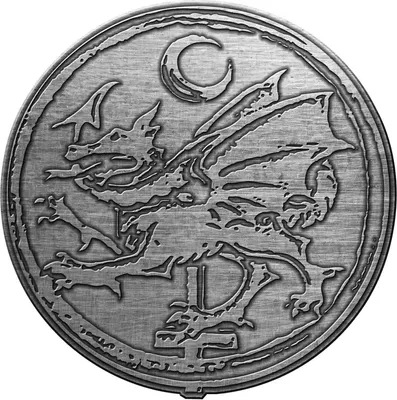 Obrázok produktu pre Cradle Of Filth - Odznak "Order Of The Dragon" - kovový RO7654 (jedna veľkosť) (strieborný)
