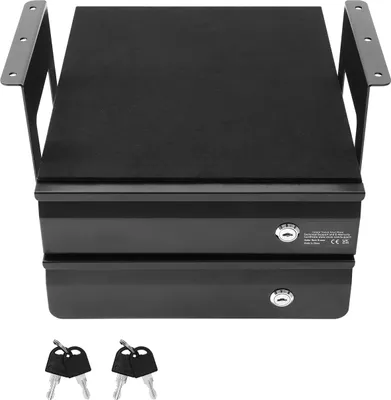 Obrázek produktu pro SucceBuy 2 - Zásuvka 33 cm uzamykatelná pod stolem Organizér zásuvek Slide - out pro domácnost