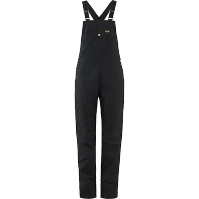 Produktbild von FJÄLLRÄVEN Vardag Dungaree Trousers W BLACK BLACK M