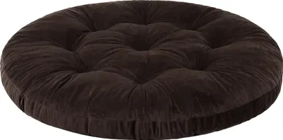 Obrázok produktu pre Vankúš na hojdačku "Čapí domček" veľký - velúr, 92×92 cm, hrúbka 8 cm | závesný kôš kreslo, vankúš, guľatý, hojdačka, hojdačka | Hobbygarden
