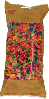 Produktbild von JBM 205-51, Bastelset für Kinder, 5 Jahr(e), PVC, Mehrfarbig, 6000 Stück(e)