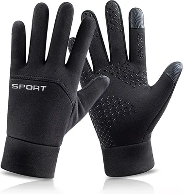 Produktbild von M Fahrradhandschuhe, Winterhandschuhe Warme Touchscreen Vollfinger Handschuhe, Sport Fahrrad Skifahren Motorrad Reithandschuhe Touchscreen Fahrradhandschuhe
