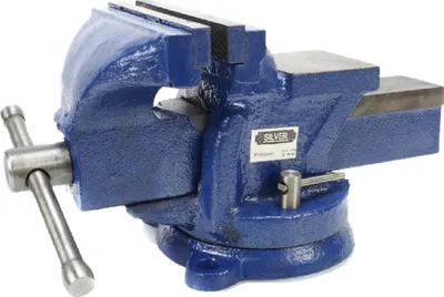 Obrázek produktu pro Rotační stolní svěrák 125 mm /silber