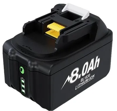 Imagen del producto de Batería de repuesto, 8000 mAh, compatible con múltiples herramientas, 1 unidad, 8.0 Ah