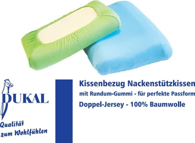 Produktbild von Bezug Nackenstützkissen : Farbe - Weiß, Größe - 35-40x60 cm