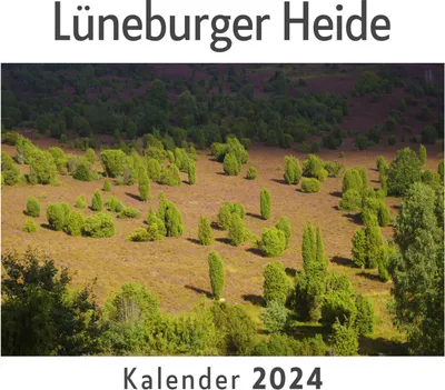Produktbild von Lüneburger Heide (Wandkalender 2024, Kalender DIN A4 quer, Monatskalender im Querformat mit Kalendarium, Das perfekte Geschenk)
