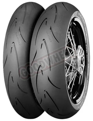 Image de CONTINENTAL Pneus ContiAttack SM EVO 140/70 R 17 M/C 66H TL