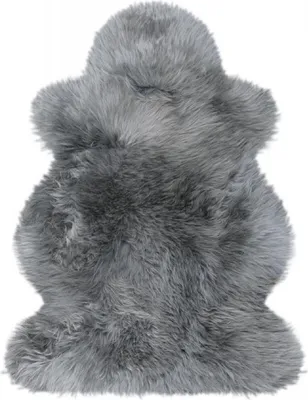 Produktbild von Heitmann Felle Australisches Premium Lammfell  Farbe Grau; Größe ca. 100 x 68 cm 102GR