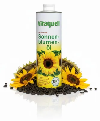 Zdjęcie produktu dla Olej słonecznikowy z pierwszego tłoczenia na zimno 750ml