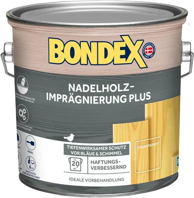 Produktbild von Bondex Nadelholz-Imprägnierung 2,5 L farblos