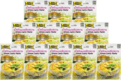 Produktbild von Lobo Grüne Currypaste 12x50g