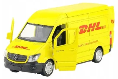Produktbild von Metall-Modellauto DHL Mercedes-Benz Sprinter Maßstab 1:36