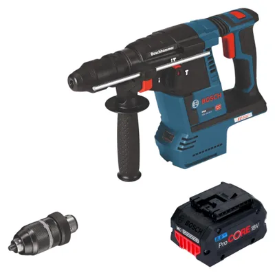 Productafbeelding van Bosch GBH 18V-26 F accuboormachine 18V 2,6J SDS-Plus Solo + snelwisselboorkop - zonder accu, zonder oplader ( 0611910000 )