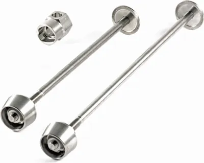 Produktbild von Pitlock Set 03, Vorderrad/Hinterrad, PITLOCK, silber