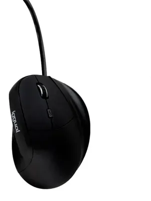 Produktbild von iggual IGG318386, rechts, Optisch, USB Typ-A, 2400 DPI, Schwarz
