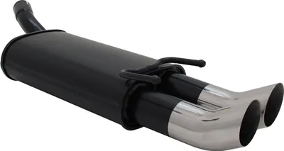 Immagine prodotto di Scarico sportivo Novus per Opel Corsa B 2x76mm Silenziatore posteriore DTM con ABE