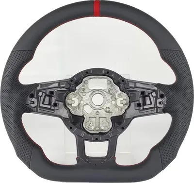 Obrázek produktu pro Volant, perforovaná kůže, design z uhlíkových vláken, kůže