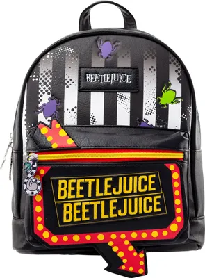Obrázok produktu pre Beetlejuice Beetlejuice - Batoh, pruhovaný PM10999 (jedna veľkosť) (čierna/biela/červená)