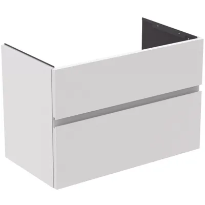 Imagen del producto de Mueble bajo lavabo Ideal Standard Finesse, de 80 cm de ancho, con 2 cajones, para lavabo de mueble