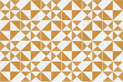 Produktbild von Fliesenaufkleber 15x15 cm – 24 Stück – Selbstklebend – Wasserfest – Pflegeleicht – Hitzebeständig – Für Küche & Bad – Dreiecksgeometrie