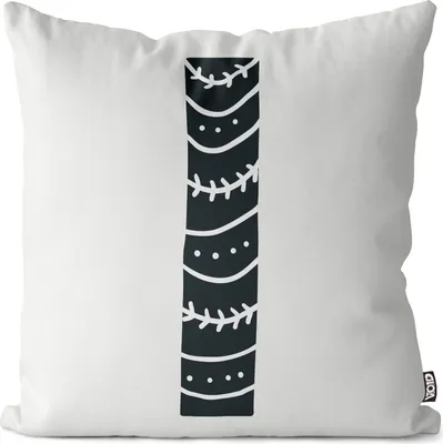 Produktbild von VOID I Buchstaben Natur Kissenbezug Kissenhülle Sofakissen Kissen Deko Outdoor-Kissen Dekokissen