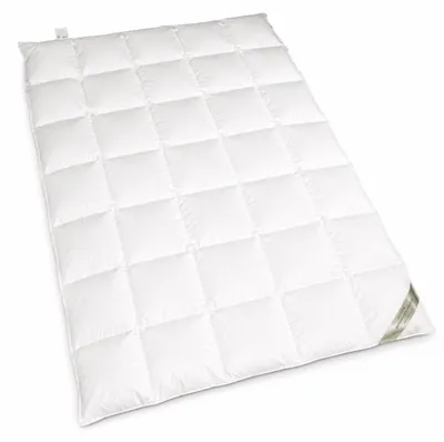 Produktbild von Betten Hofmann Premium Daunenbett 135x200 cm Daunendecke Kassette 5x7 100% neue Gänsedaunen