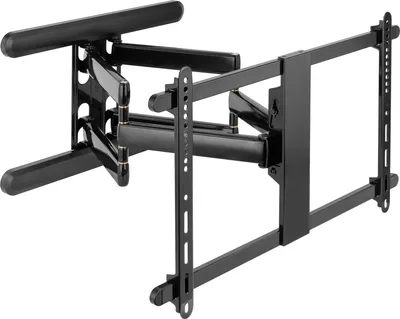 Zdjęcie produktu dla InLine 23118B, 200 x 200 mm, 600 x 400 mm, -10 - 5°, -90 - 90°, Aluminium, Czarny