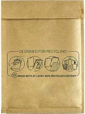 Produktbild von Fellowes bubble bag banker box nº13 padded 150x215mm kraft -pack of 10-.