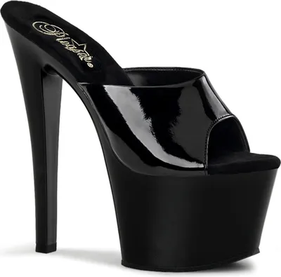 Produktbild von SKY-301 Damen Sandale von Pleaser, Schwarz  , EU 38, US 8