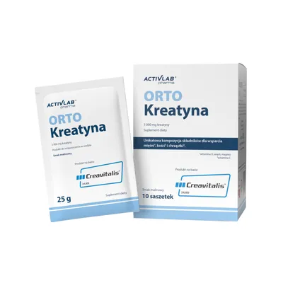 Imagen del producto de CREATINA ORTO para músculos, cartílago y huesos, ActivLab, 10 sobres