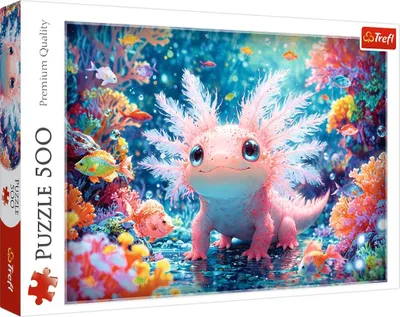 Produktbild von TREFL Puzzle Axolotl 500 Stü ck