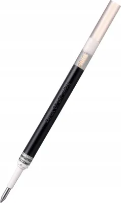 Zdjęcie produktu dla Wkład żelowy Pentel EnerGel LR7-AX 0,35 mm z metalową końcówką, czarny