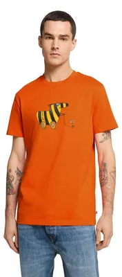 Produktbild von Spreadshirt Janosch Große Tigerente Mit Blume Männer Premium T-Shirt, XXL, Orange