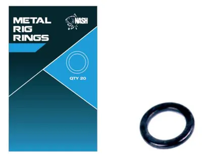 Produktbild von Nash Metal Rig Rings 2.5mm Karpfenangeln Zubehör