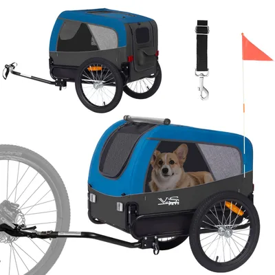 Produktbild von Tiggo VS Pet M Hundefahrradanhänger Hundeanhänger Hundetransporter Fahrradanhänger