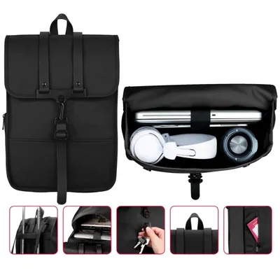 Produktbild von Hama Perth, Rucksack, 39,6 cm (15.6"), Schultergurt, 640 g