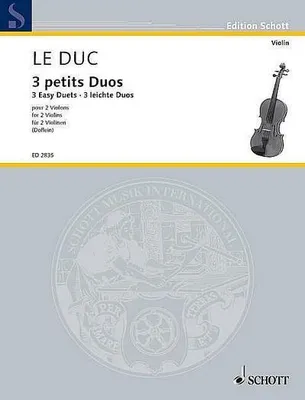 Produktbild von 3 leichte Duosfür 2 Violinen