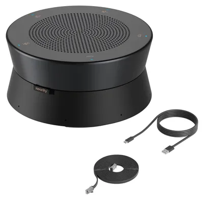 Image de Microphone de conférence USB, haut-parleur - 8 microphones, 5 watts - portée de 5 mètres