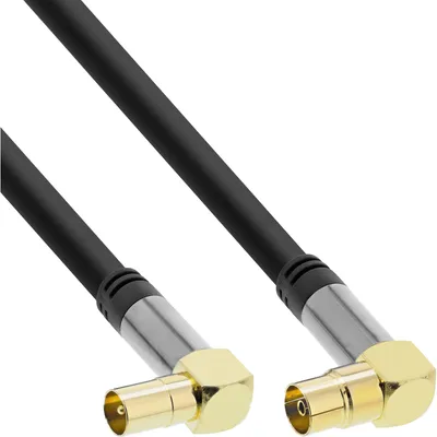 Zdjęcie produktu dla InLine 69210G, 10 m, F-Typu, F-Typu, Czarny