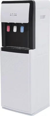 Produktbild von Wasserspender, Bodenbeladung, heiße und kalte Temperaturoptionen, WEISS