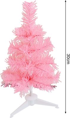 Mini-Weihnachtsbaum mit stabiler Basis, lebendige Farben, realistisch aussehende, wiederverwendbare künstliche Weihnachtsbaum-Desktop-Dekoration