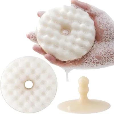 Produktbild von Famanu Schrubbschwämme Küche - Effektive Reinigung ohne Kratzer - 11x11x3cm