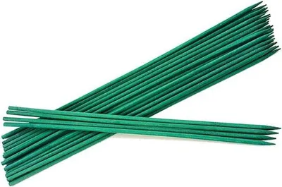 Produktbild von Famanu Bamboostäbe - Robuste Unterstützung für Pflanzen - 100 Stück - Grün
