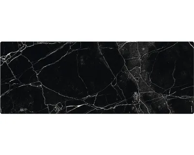 Produktbild von mySPOTTI Badrückwand aqua Marmor black 120x45 cm