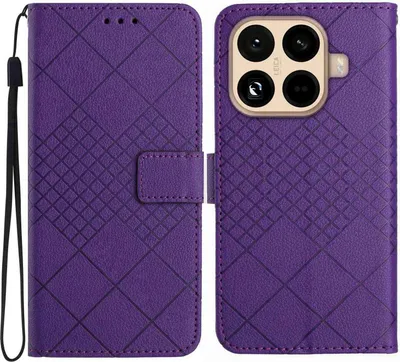 Produktbild von Xiaomi 15T Pro Hülle - Coverup Rhombus Klapphülle - Violett