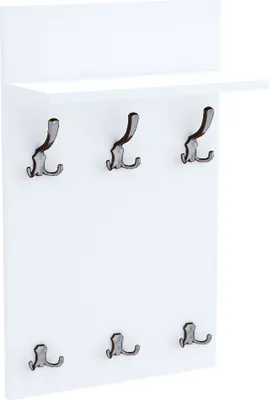 Obrázek produktu pro AKKE Weiss Šatní panel MIDI - CHROM háčky ŠxV: 50x90 cm