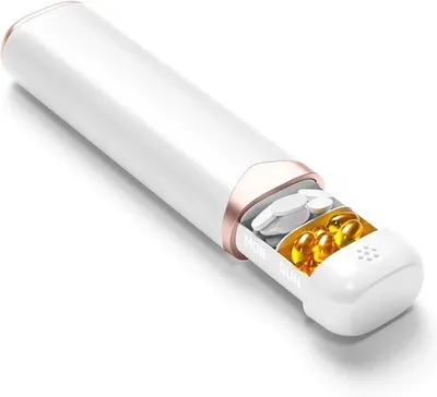 Produktbild von Famanu Pillendose wöchentlich 7 Fächer für Medikamente und Nahrungsergänzungsmittel - Nachhaltig und Tragbar