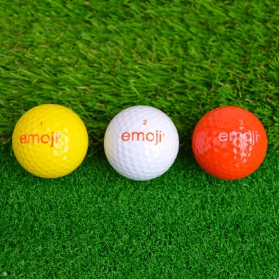 Produktbild von Emoji Golfbälle, 6er Set