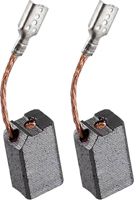 Produktbild von 2x Trade-Shop Kohlebürsten Motorkohlen 6,3x8mm kompatibel mit Dewalt D 28153 A, D 28154 A, D 28155 A, D 28156 A, ELU WS31 WS32E WS32V WS41 WS41K